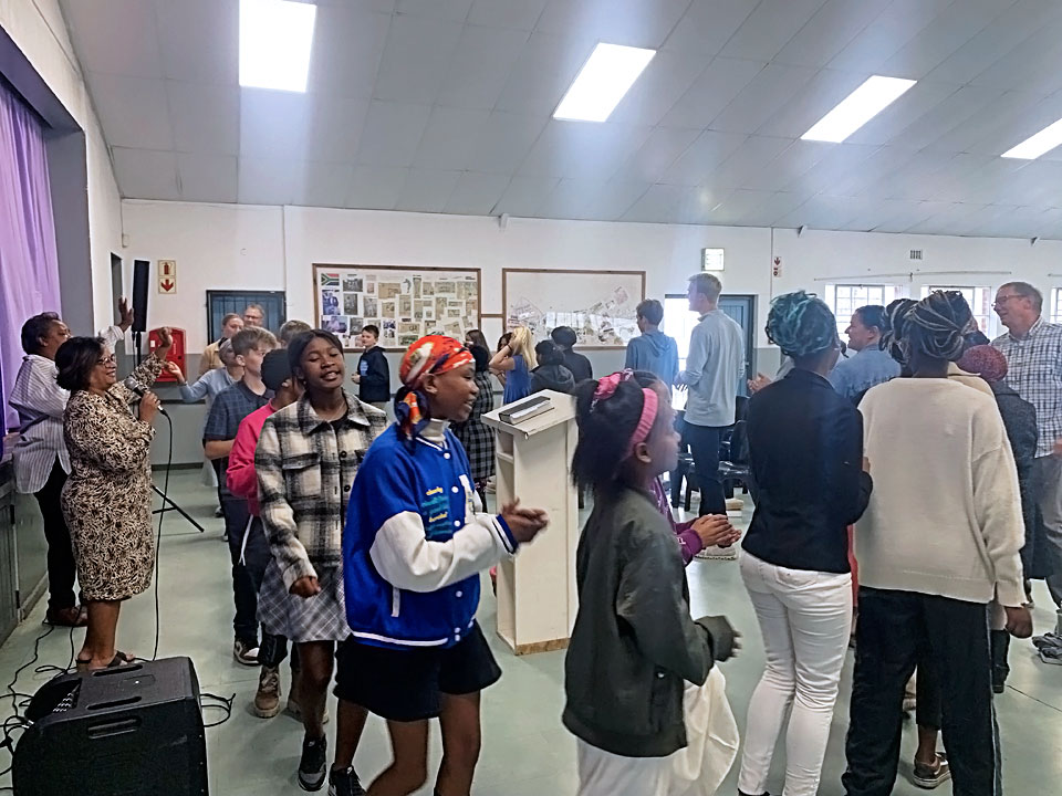 Gifts of Service - praising God with students
