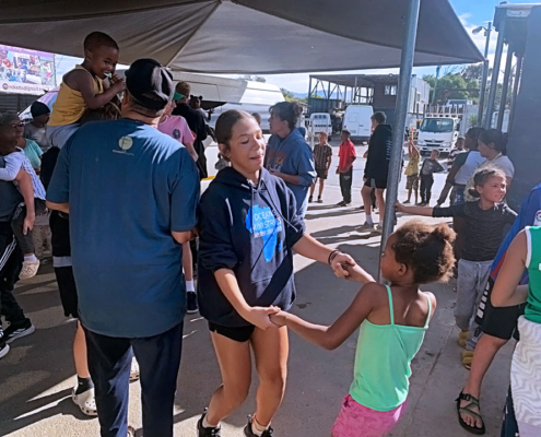 Gifts of Service - loving on kids