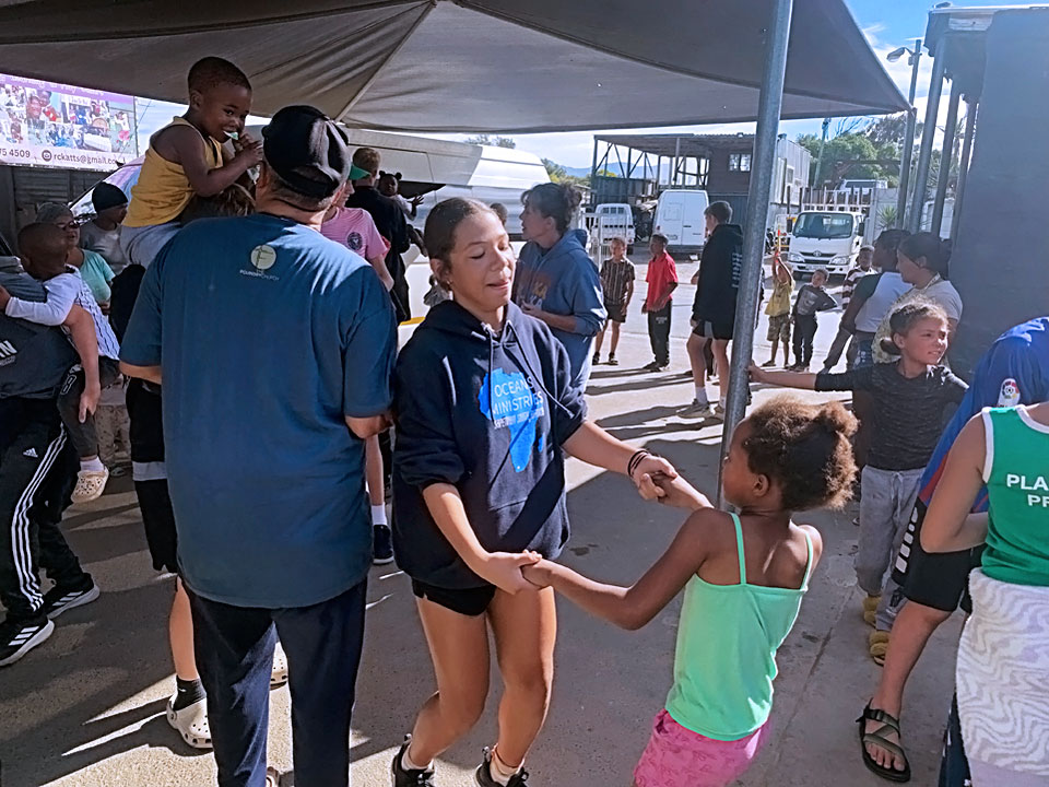 Gifts of Service - loving on kids